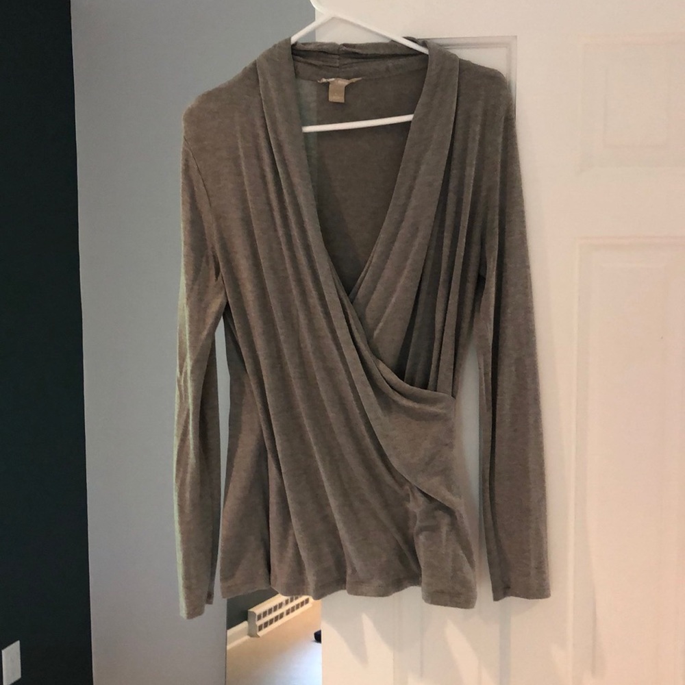 Greige blouse